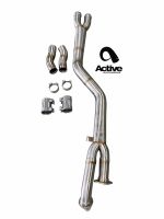 ACTIVE AUTOWERKE G80/G82 M3/M4 SIGNATURE SINGLE MID-PIPE WITH G-BRACE