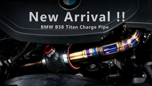 BPE Titanium B58 Charge Pipe Kit