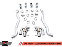 AWE SwitchPath™ Axleback Exhaust for BMW F90 M5