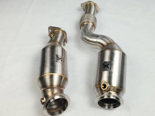 G80/G82 M3/M4 S58 Catless Downpipes with Dummy Cats